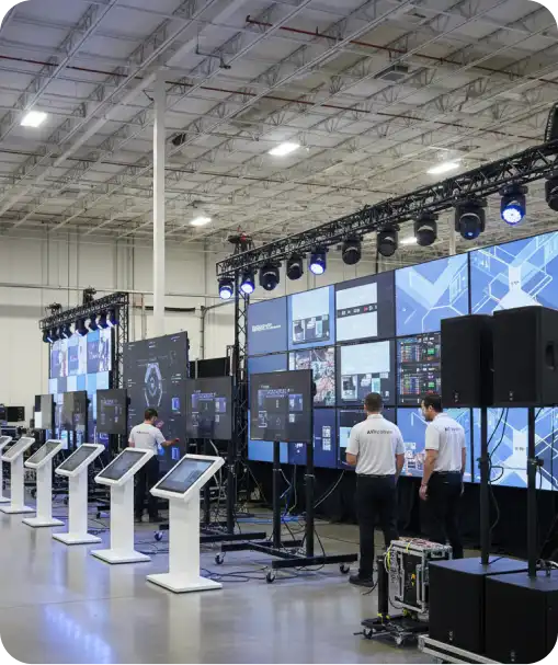 Exhibit Booth AV Rentals Exhibit Booth AV Rentals