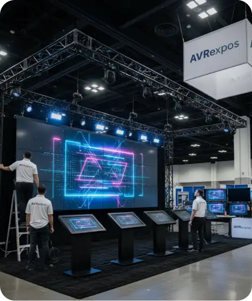 Exhibit Booth AV Rentals Exhibit Booth AV Rentals