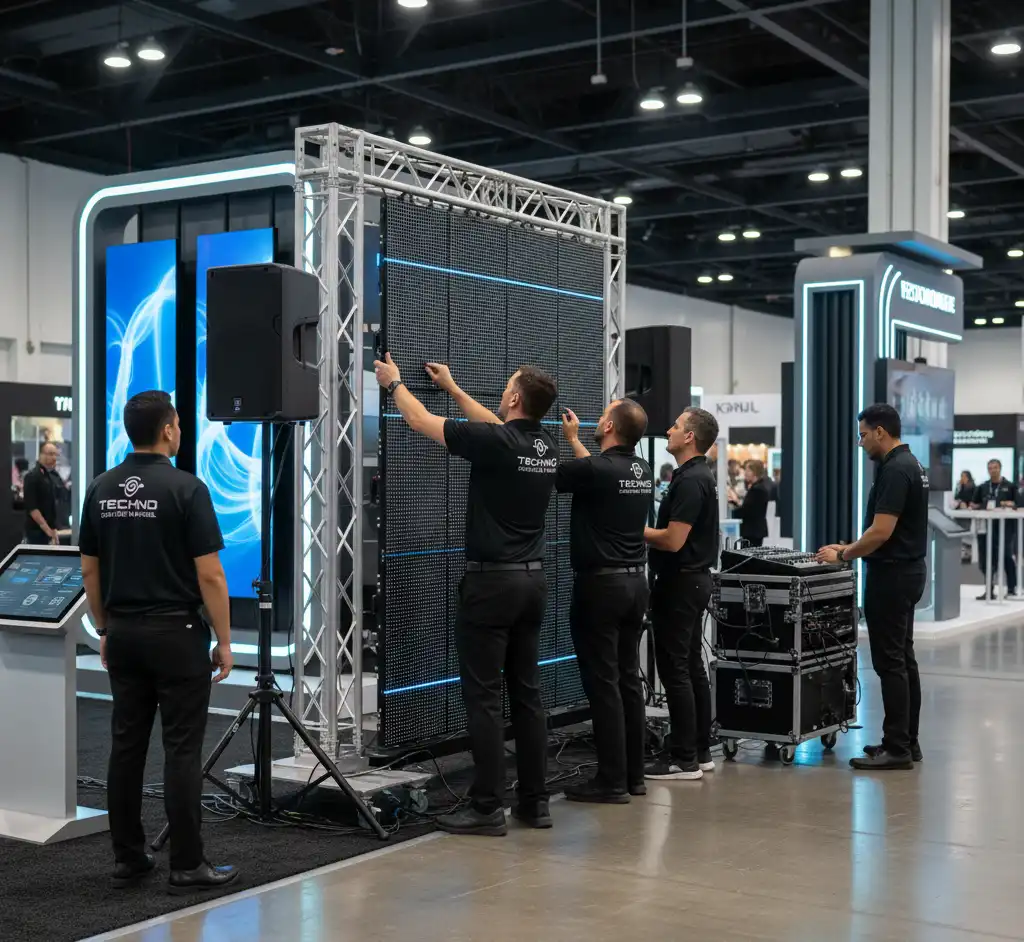 Exhibit Booth AV Rentals Exhibit Booth AV Rentals